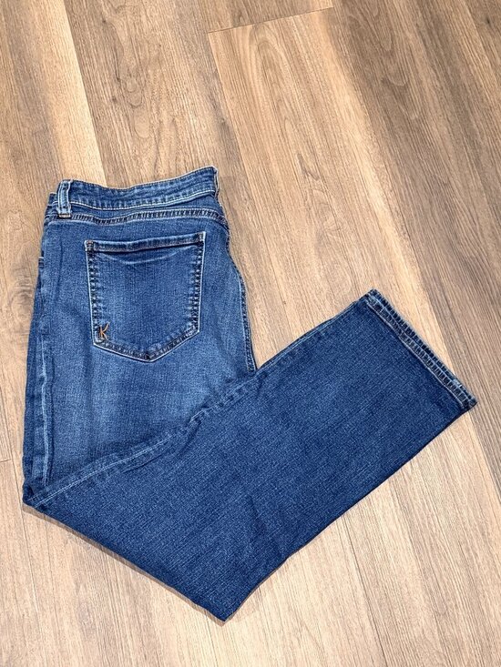 Kut from the Kloth Denim - KUT from the Kloth Katy High Rise Ankle Straight Leg Jeans Size 16
